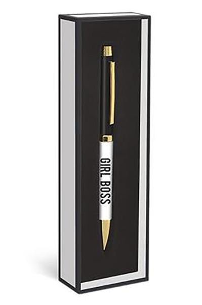 GIRL BOSS Ballpoint Pen - Two Penny Blue