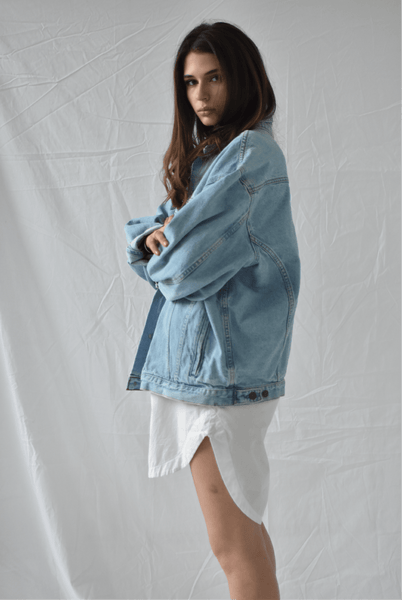 Vintage Denim Jacket - Two Penny Blue