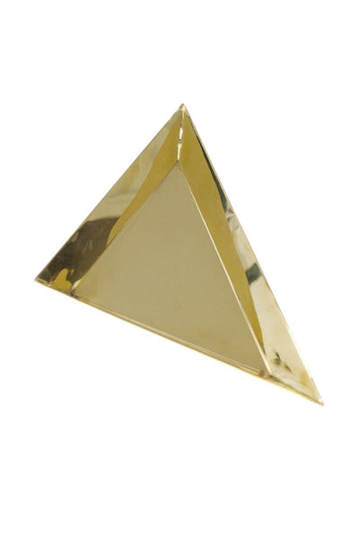 Brass Triangle Trays - Two Penny Blue