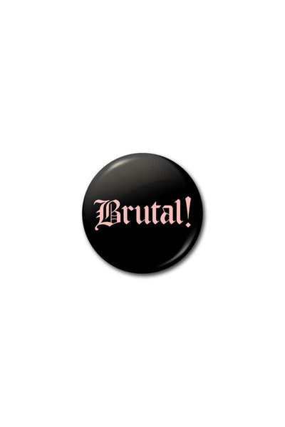Brutal Button - Two Penny Blue