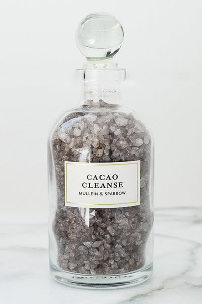 Cacao Cleanse Bath Salts - Two Penny Blue