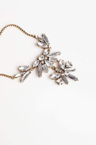 Hepburn Marquise necklace - Two Penny Blue