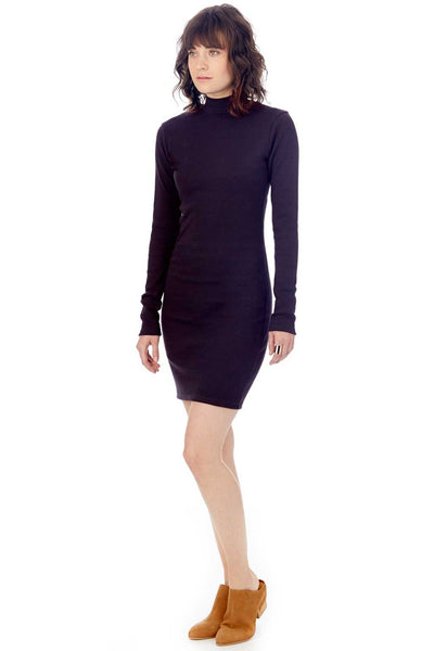 Uptown Dress in Eco Black - Two Penny Blue