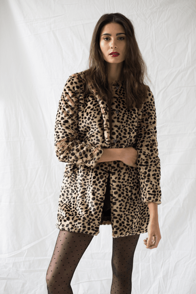 Vivian Leopard Jacket